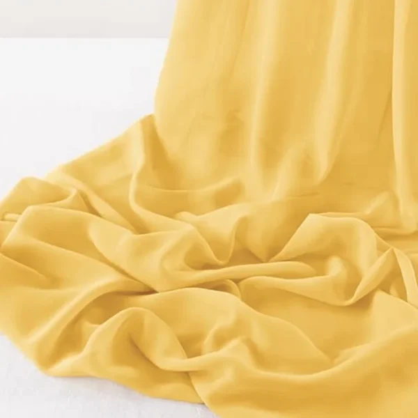 capri silky georgette oro hh010 c11 tela ligera translúcida 150 ancho