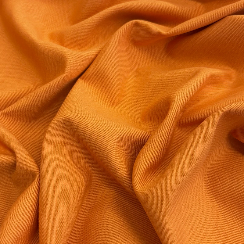 loneta-trim-mandarina-800x800 Loneta Trim Mandarina de diseño liso, color naranja cálido y textura de tejido visible para cortinas, tapicería, fundas y manteles.