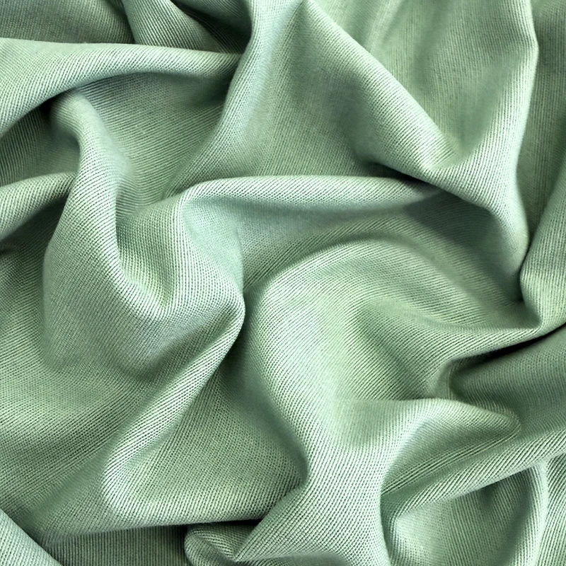 loneta-trim-verde-salvia-800x800 Loneta Trim Verde Salvia de diseño liso, tono verde suave y textura de tejido visible para cortinas, tapicería, fundas y manteles.
