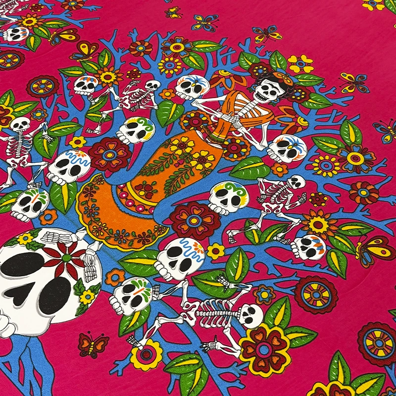 mantel-canasta-frida-calaverita-rosa