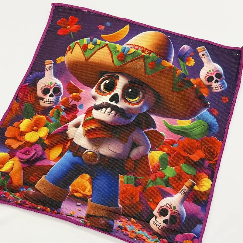 toalla-dia-de-muertos-esqueleto-sombrero-mexicano
