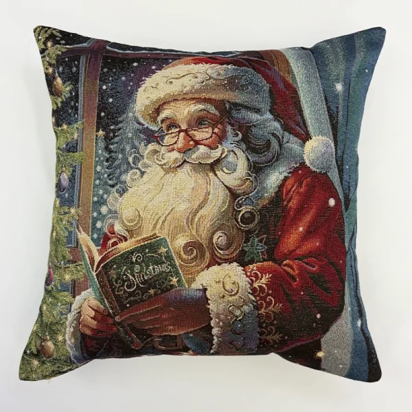 Funda Decorativa Santa Lector en la Ventana